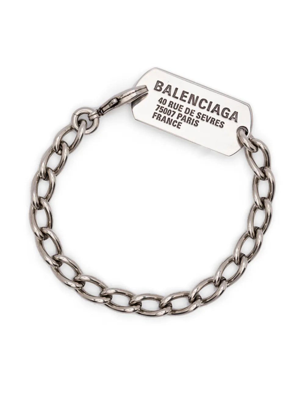 BALENCIAGA シルバーブレスレット
