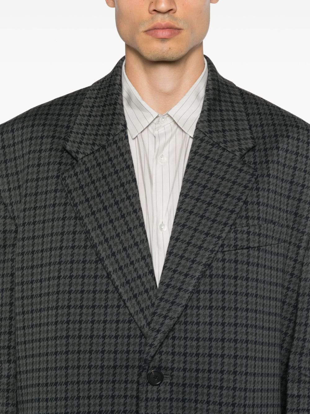 Balenciaga houndstooth blazer Men