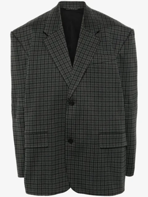 Balenciaga houndstooth blazer