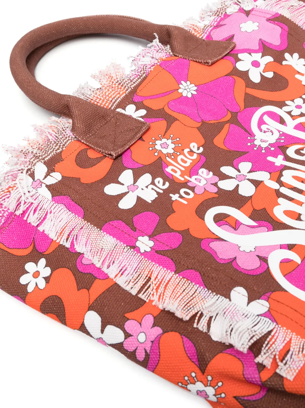 MC2 Saint Barth Vanity logo print tote bag Smart Closet