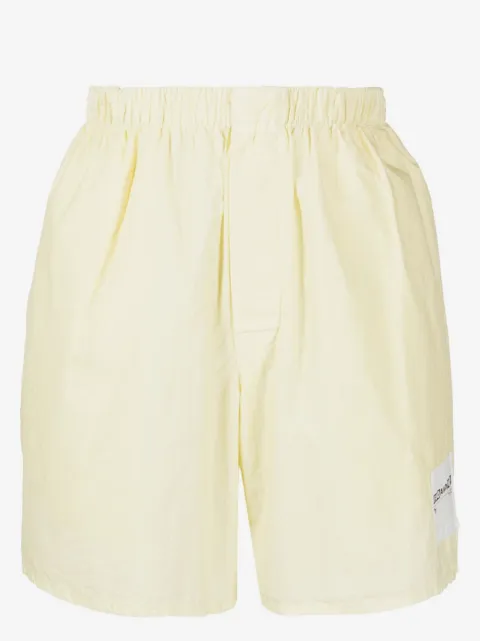FOO AND FOO Shorts mit Logo-Patch