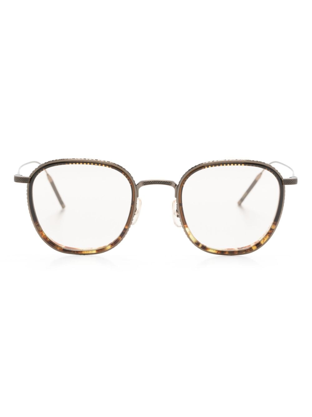 Oliver Peoples Fairmont Tortoiseshell-effect Sunglasses In Brown