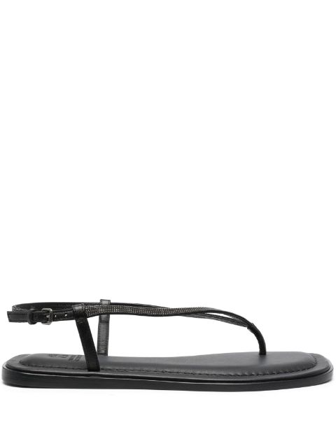 Brunello Cucinelli slingback buckled sandals Women