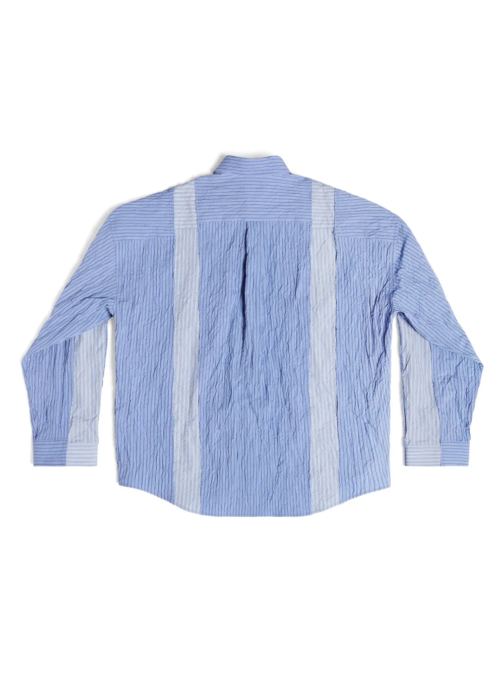 balenciaga oversized striped shirt