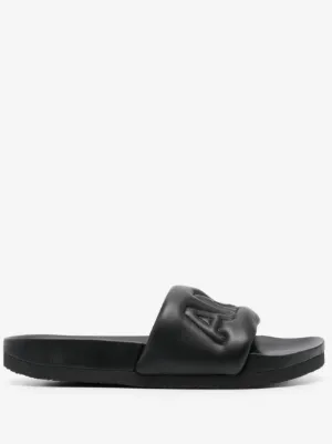 NWT 1017 ALYX 9SM | Mono chunky slides In Black 1017 ALYX 9SM Black Mono Slides 1017 ALYX 9SM main image 4