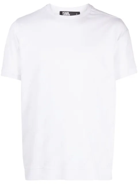 Karl Lagerfeld logo-print cotton T-shirt 