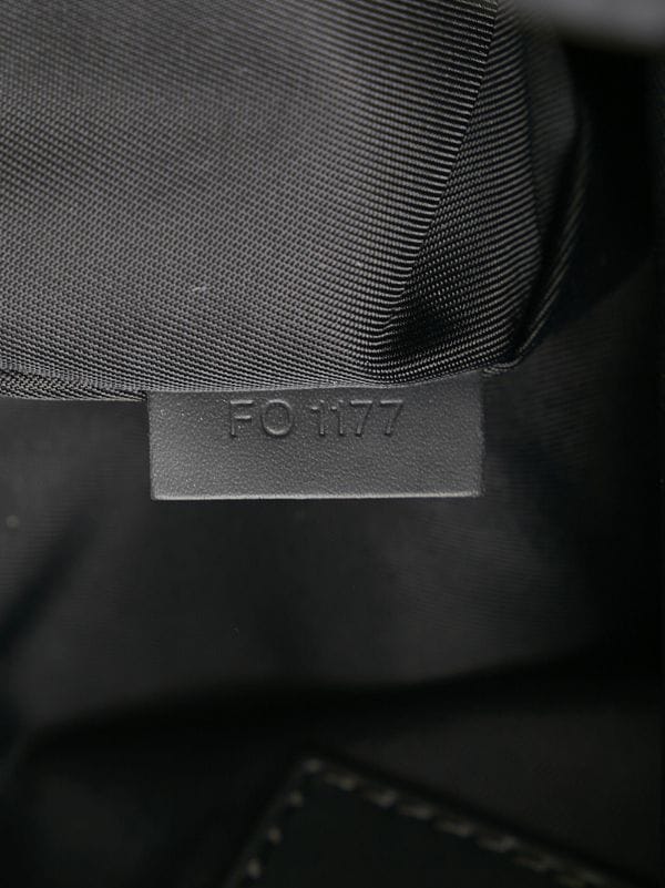 Louis Vuitton x Fragment 2017 Pre-owned Nano Bucket Bag - Black