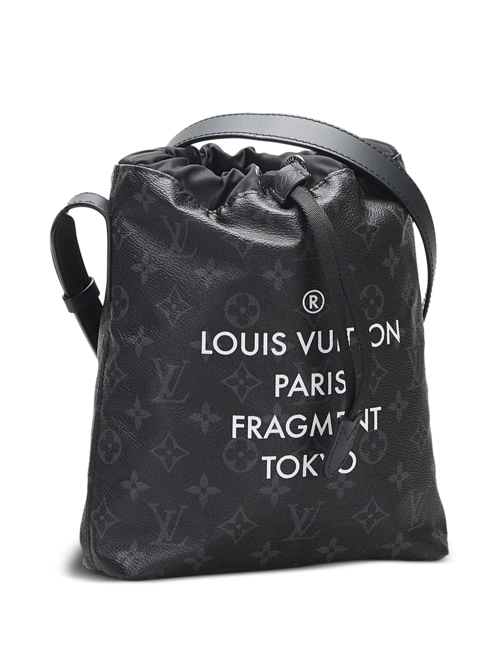 Louis Vuitton x Fragment 2017 プレオウンド ナノ バケットバッグ