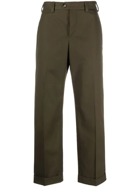 PT Torino pantalones rectos con pinzas