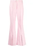Nanushka split-hem flared trousers - Pink