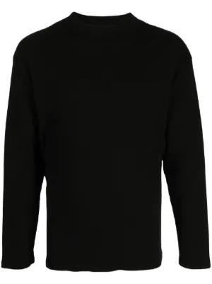 Homme Plissé Issey Miyake ロングスリーブ トップ | ブラック