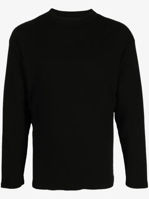 FOO AND FOO Langarmshirt mit Logo-Print