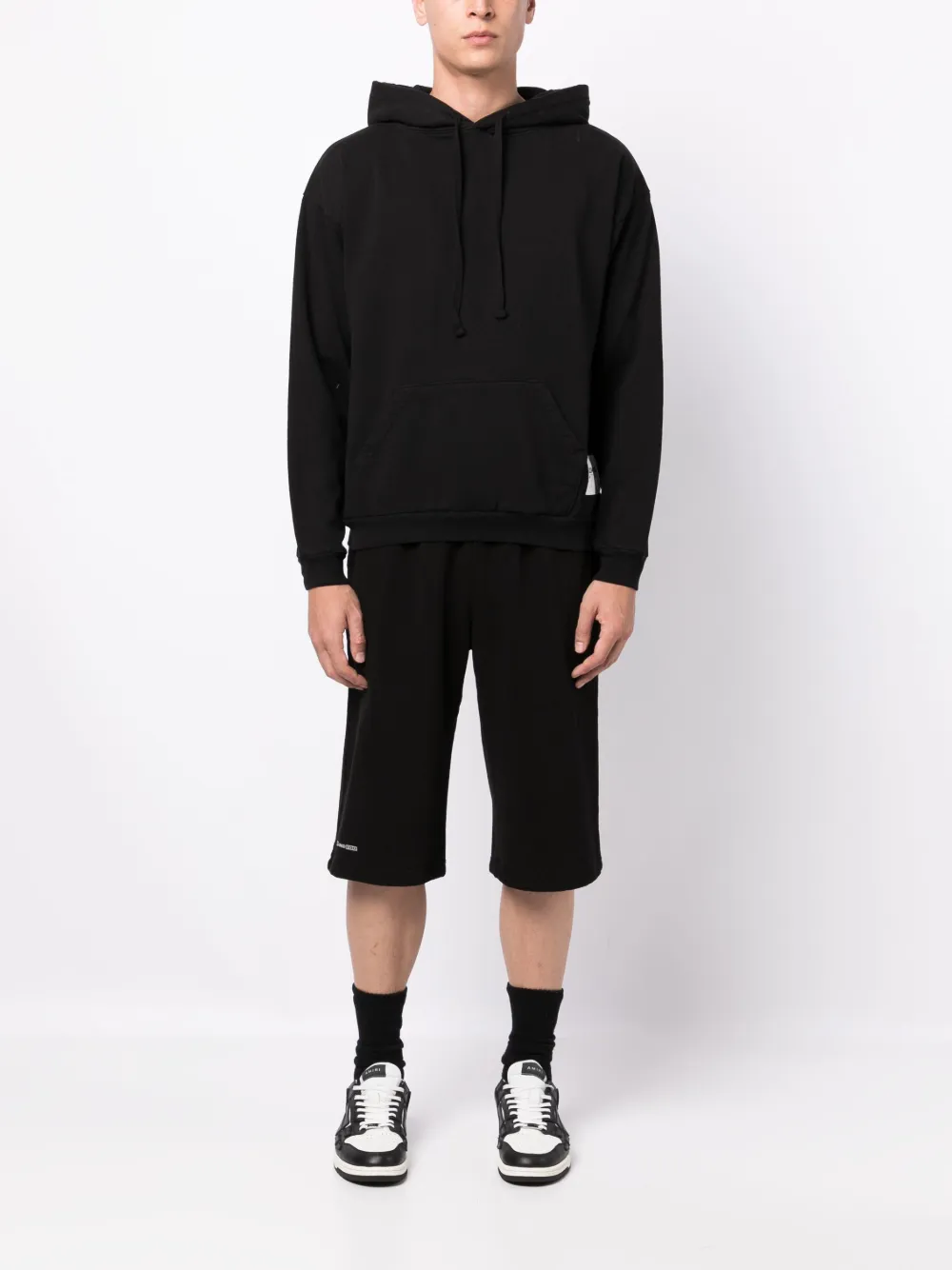 FOO AND FOO logo-print cotton track shorts | Track & Running Shorts | Image 2