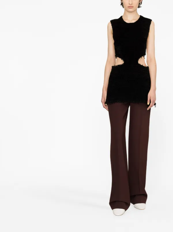 Jil Sander Cut-Out Dress - Black