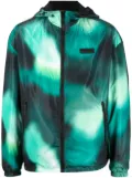 Karl Lagerfeld tie-dye reversible windbreaker - Green