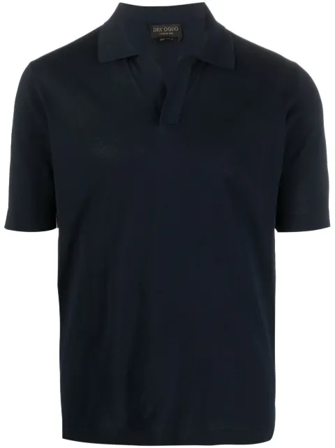 Dell'oglio playera tipo polo con abertura