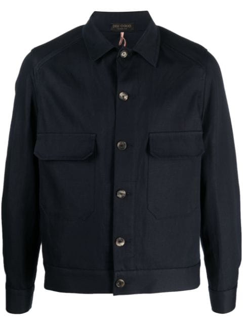 Dell'oglio cotton shirt jacket