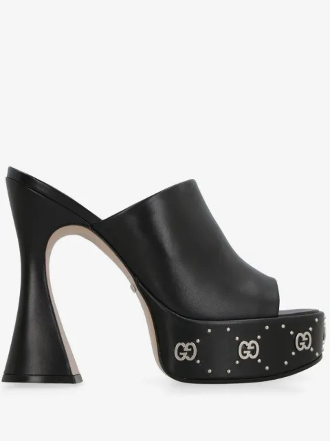 Gucci Mules mit Plateausohle 115mm