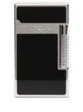 S.T. Dupont Ligne 2 engraved-logo lighter - Black