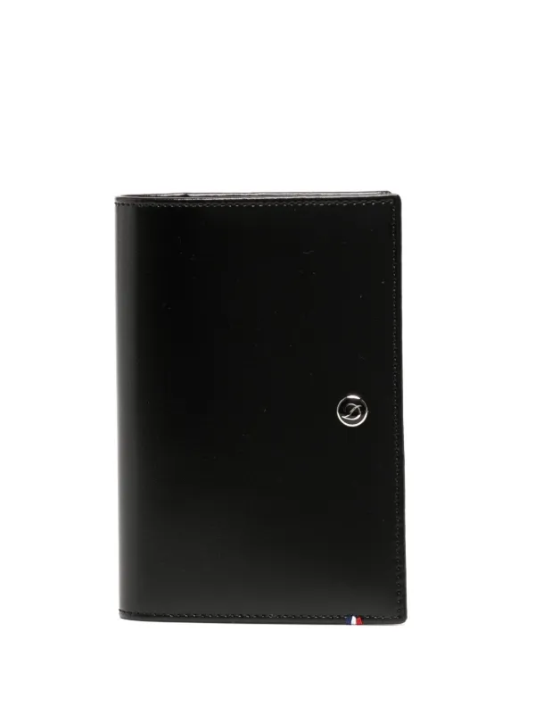 S.T. D upont レザー パスポートケース パスポートカバー S.T. Dupont Line D パスポートケース | ブラック | FARFETCH JP