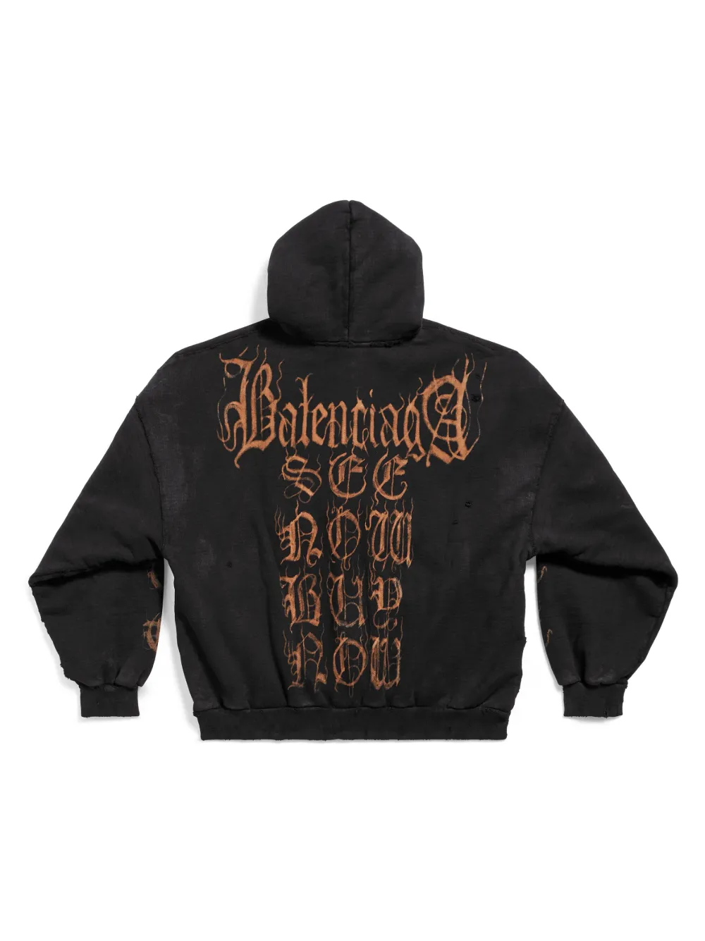 Black metal zip hoodie store