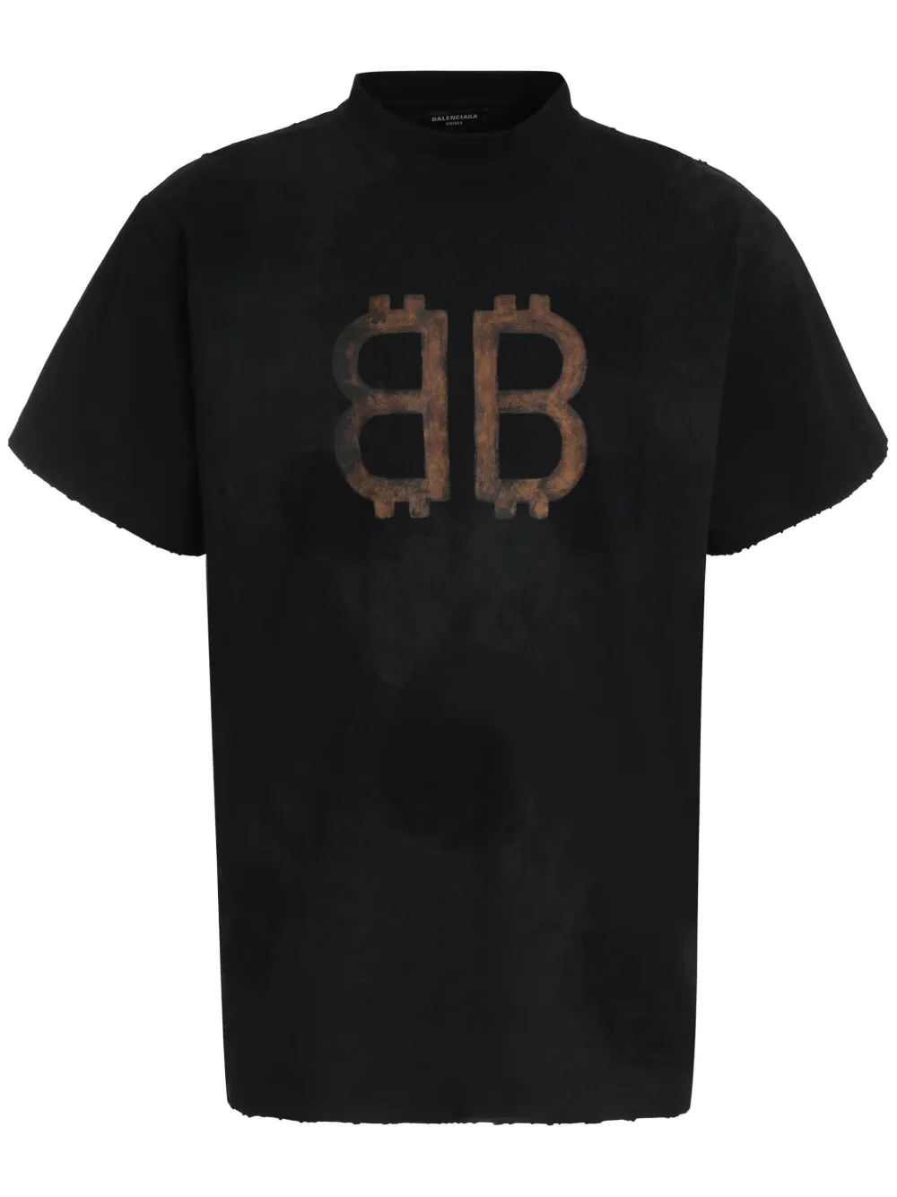 Balenciaga Crypto Tシャツ | ブラック | FARFETCH JP