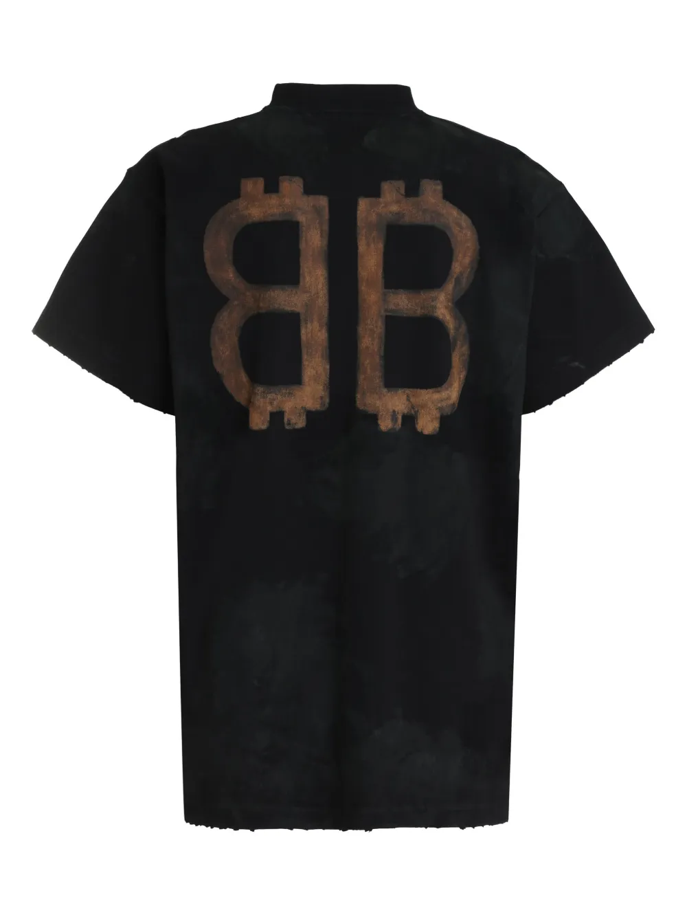 Balenciaga Crypto T-shirt | Black | FARFETCH