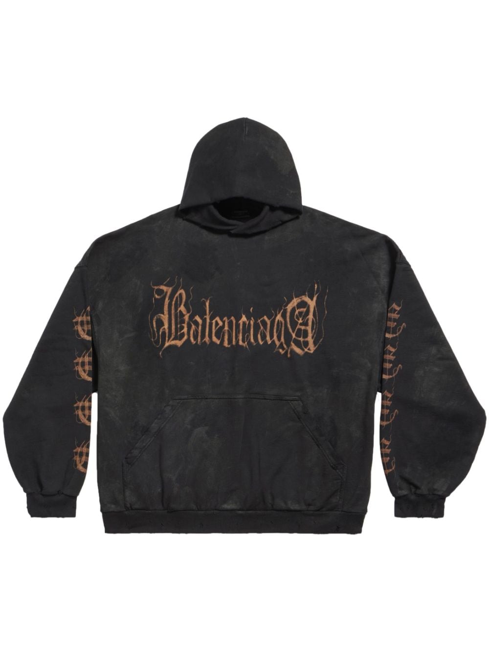 Image 1 of Balenciaga Heavy Metal cotton hoodie