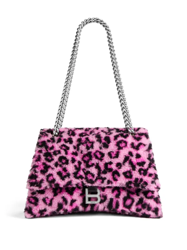 Cheetah fur tote bag cheap