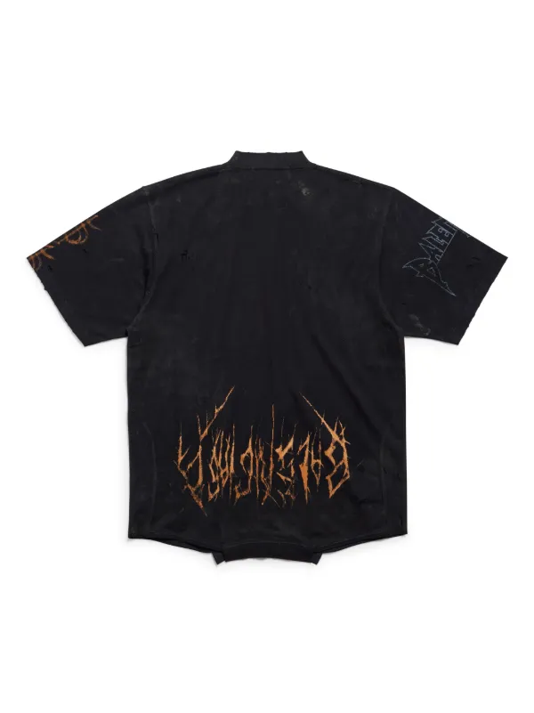 Balenciaga metallica shirt discount