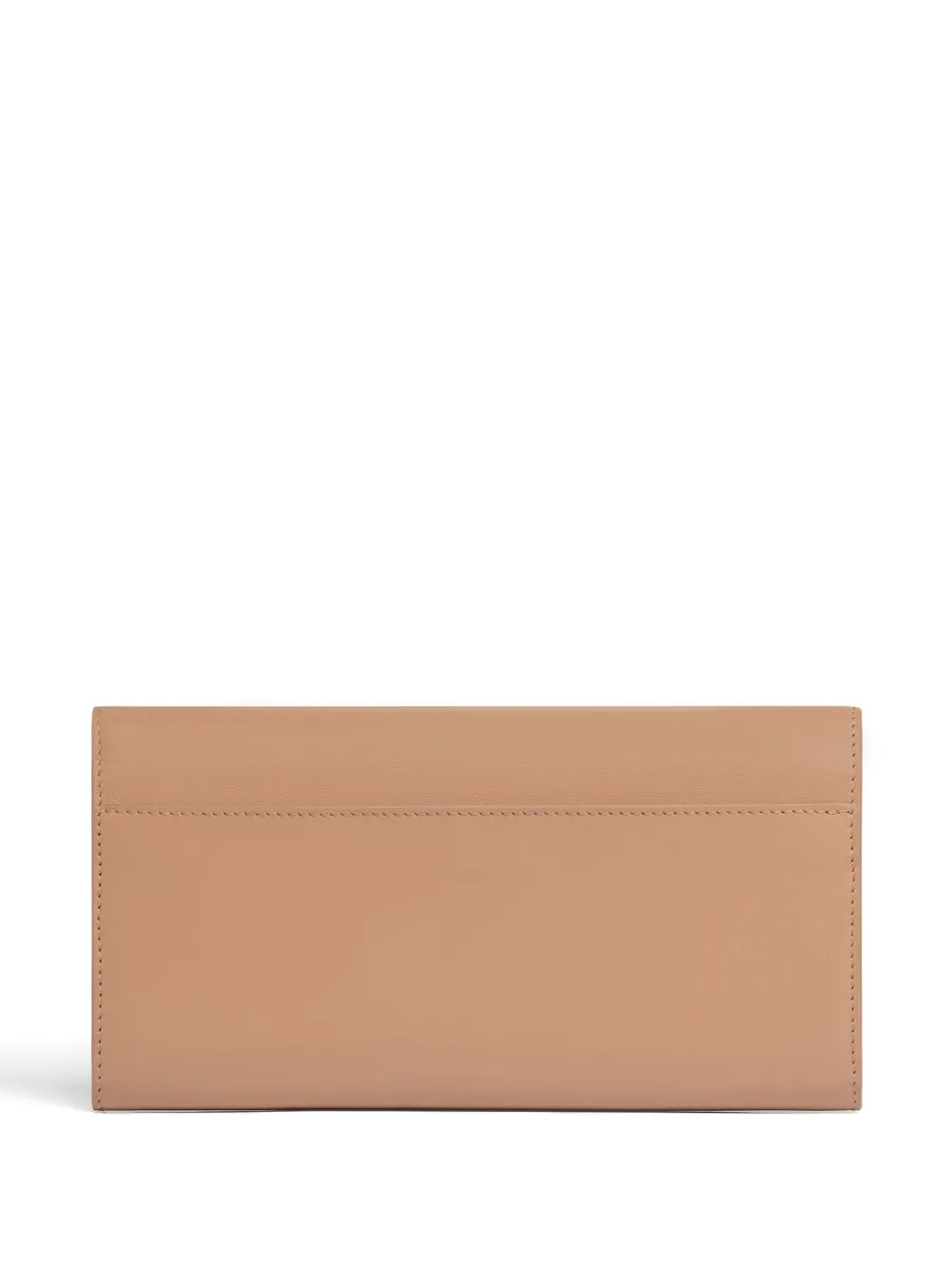 Shop Balenciaga Leather Continental Wallet In Neutrals