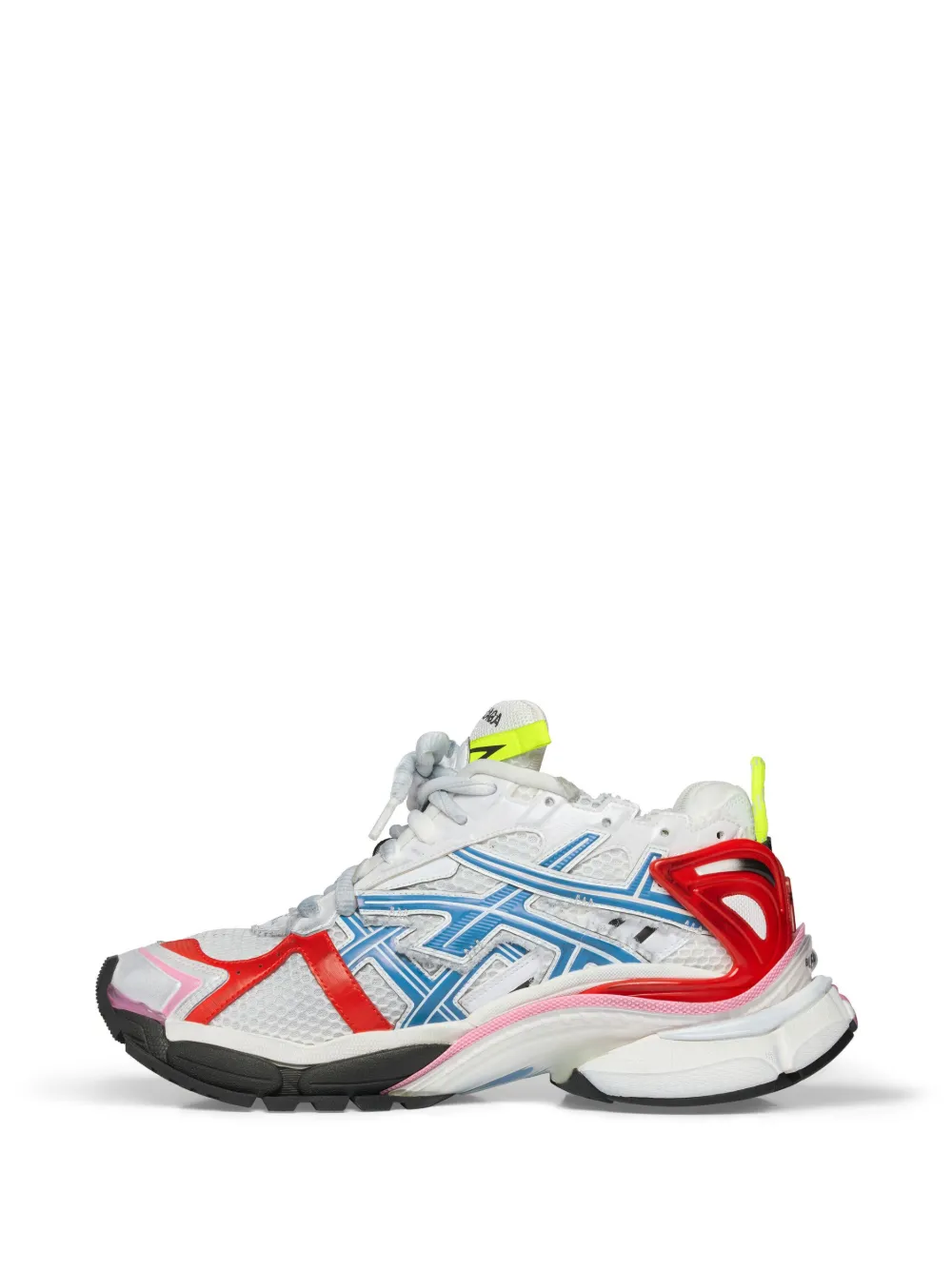 Balenciaga Runner Panelled Sneakers Farfetch