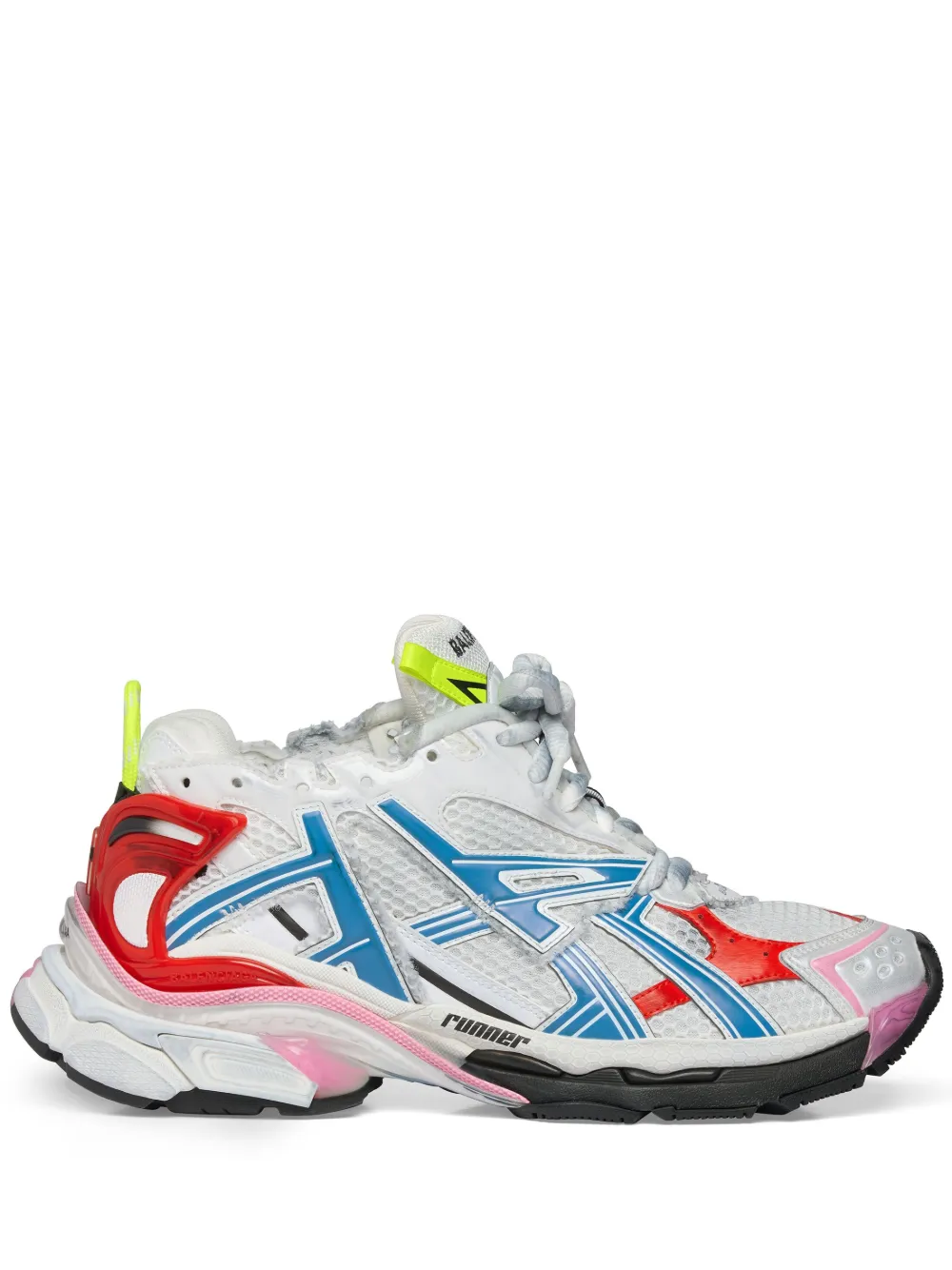 Balenciaga Runner Sneakers In White