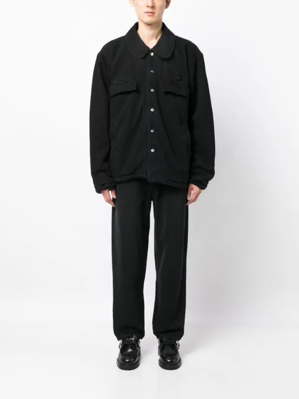 【送料&関税込】TotAme Logo Patch Wide Leg Jeans WIDE LEG JEANS - Mid-blue | ZARA United States