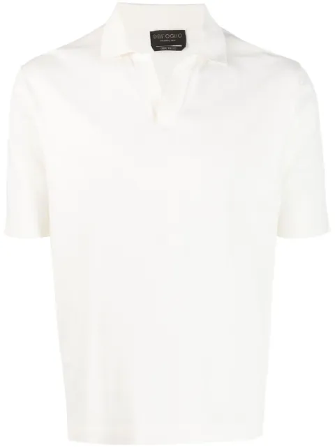 Dell'oglio playera tipo polo con abertura