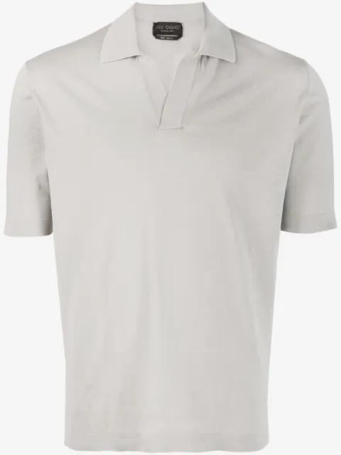 Dell'oglio playera tipo polo con abertura