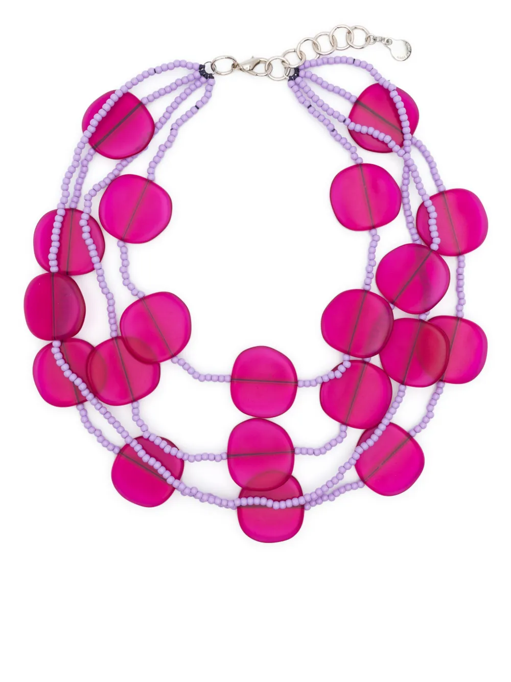 Emporio Armani multistrand layered necklace