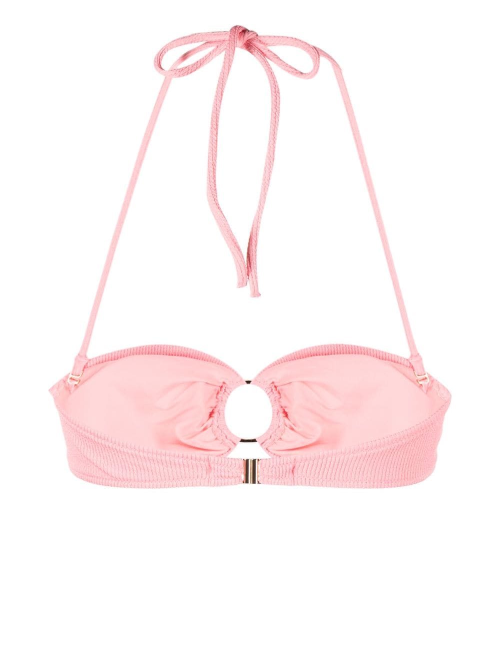 Melissa Odabash Tortola shirred bikini top - Roze