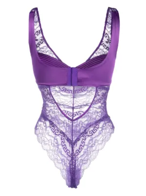 インナー・ルームウェアその他 VERSACE Woman Lingerie Grey 10135051A09551 1E130 Women's Designer Lingerie, Bras & Bralette | VERSACE