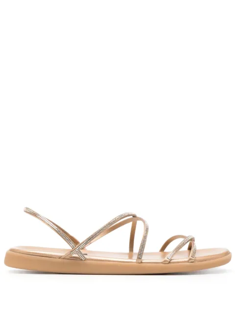 Pedro Garcia sandalias con detalles de cristal