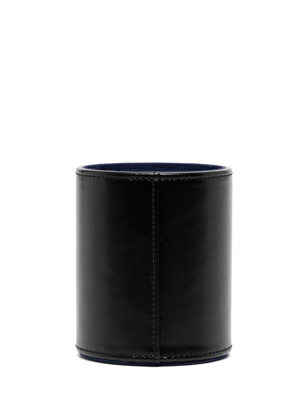 S.T. Dupont Line D leather pen pot - Zwart
