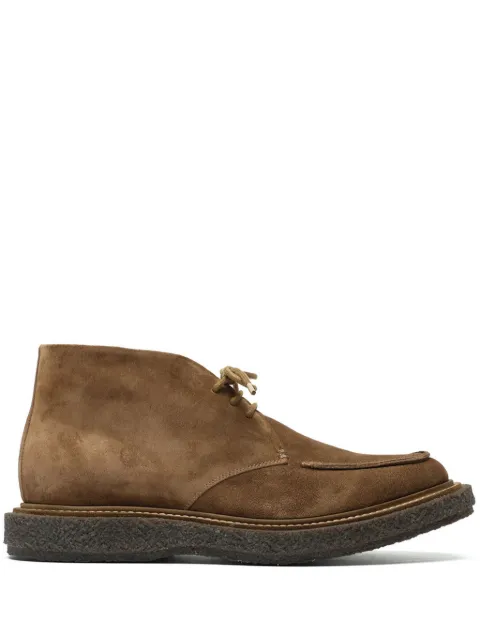 Officine Creative botas de gamuza con agujetas