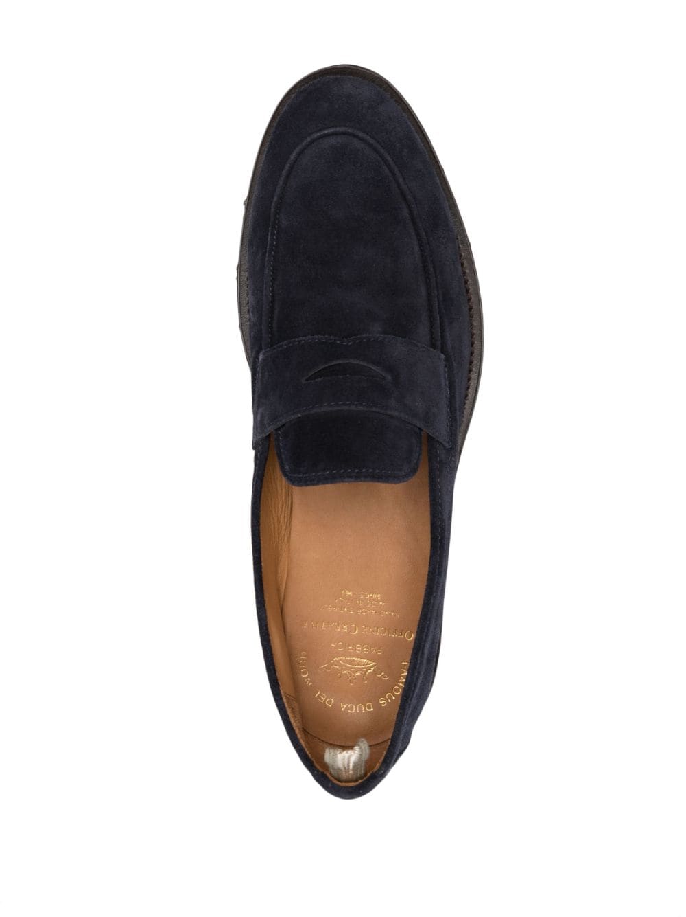 Shop Officine Creative Opera 001 Suede Loafers In Blue