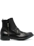 Officine Creative Hive 054 leather ankle boots - Black