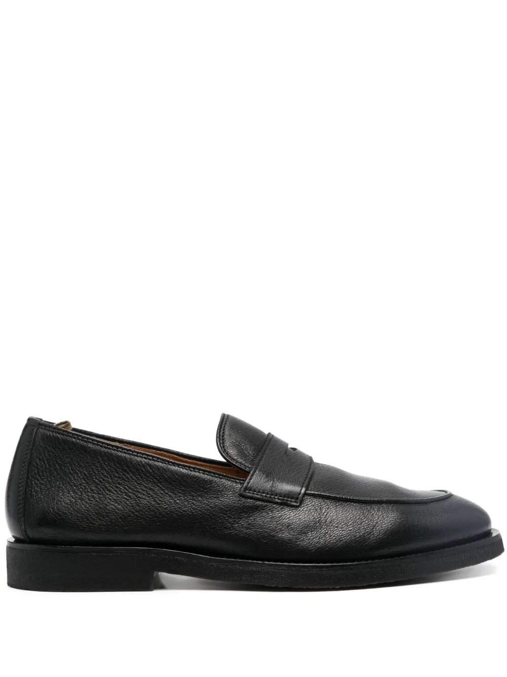 Officine Creative Opera Flexi 101 Leather Loafers In Black