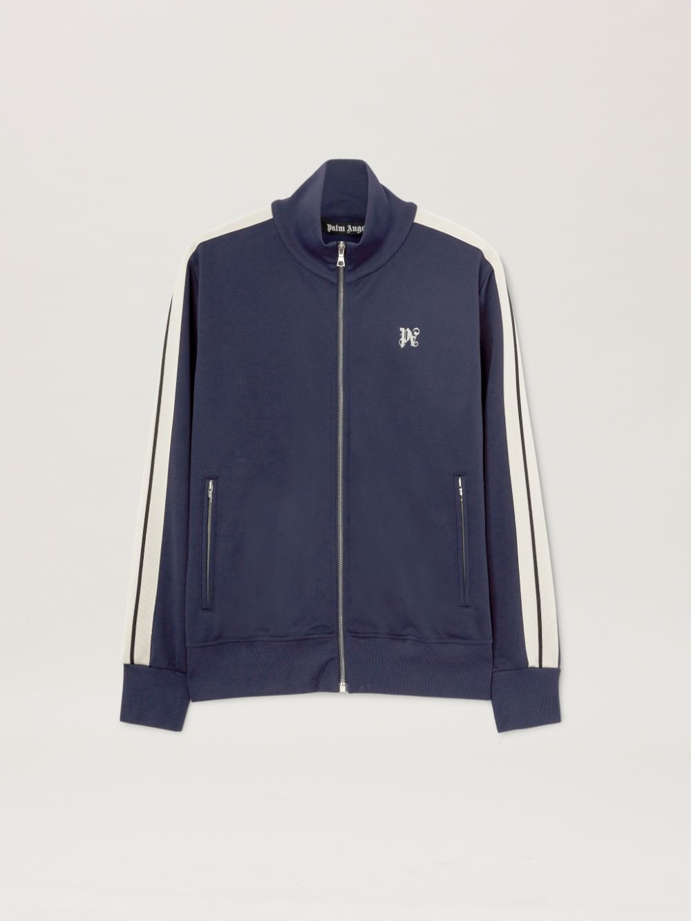 Palm Angels Monogram Classic Track Jacket In Blue