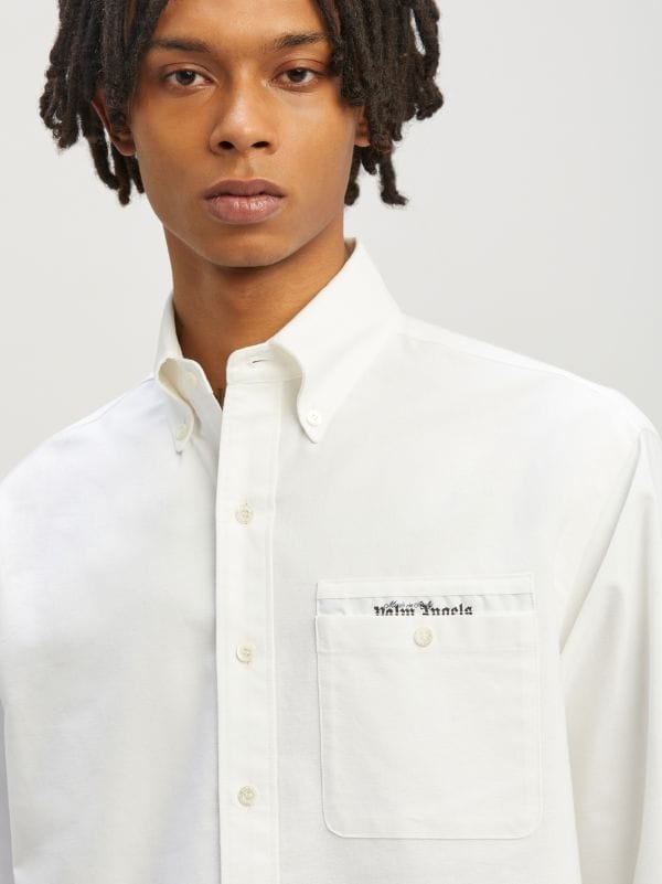 Sartorial Tape Long Sleeved Shirt - Palm Angels® Official