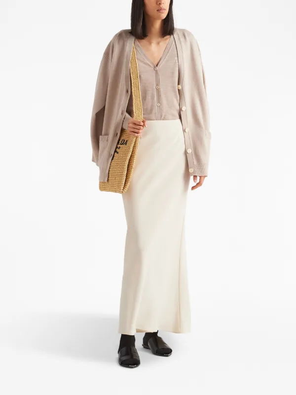 Long pencil skirt ankle length hotsell