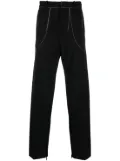 Off-White Stitch tailored trousers - Black