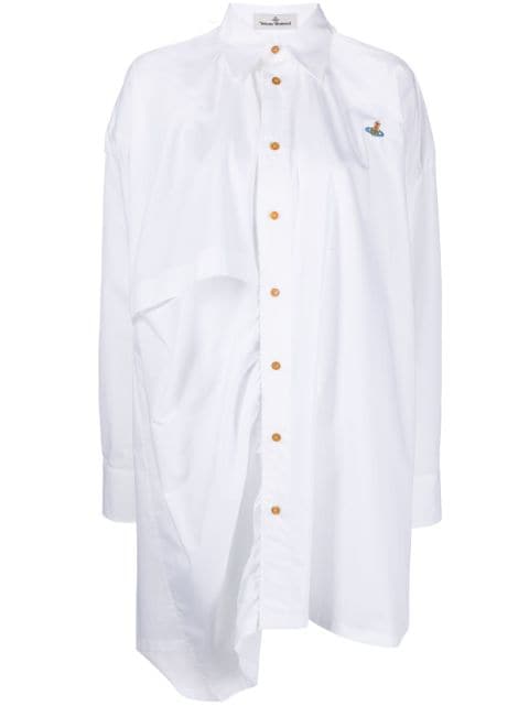 Vivienne Westwood robe-chemise à manches longues